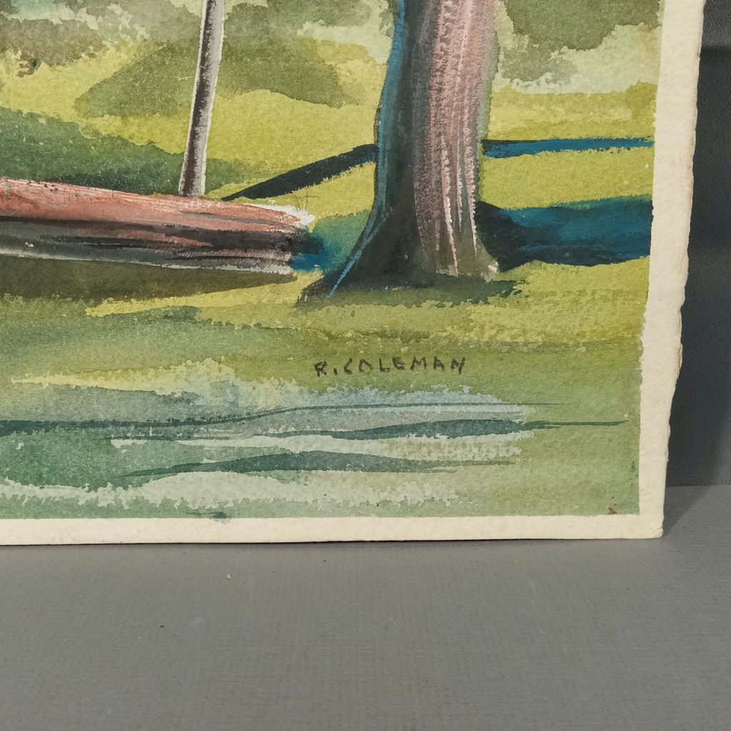 Rita Coleman Guzzi Watercolor on Paper - image 2 of 5