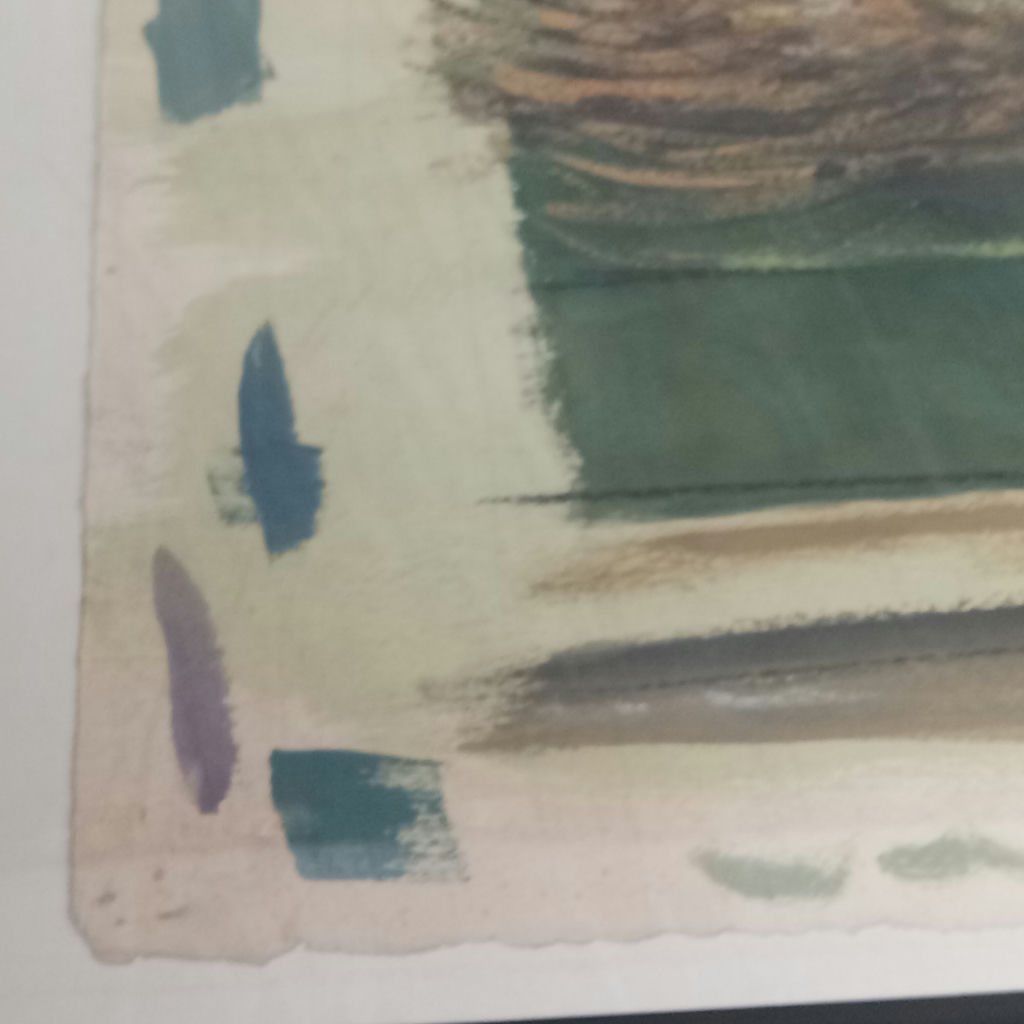 Philip Hicken Framed Acrylic on Paper - image 4 of 7
