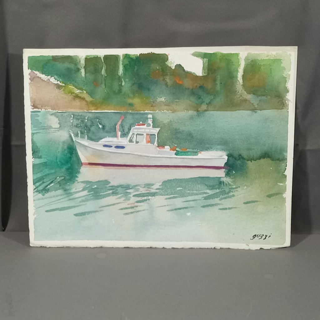 George Guzzi Watercolors - 2 If By Sea - image 6 of 9