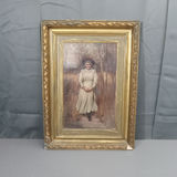 Antique Framed Portrait of a Young Girl - thumbnail 2 of 8