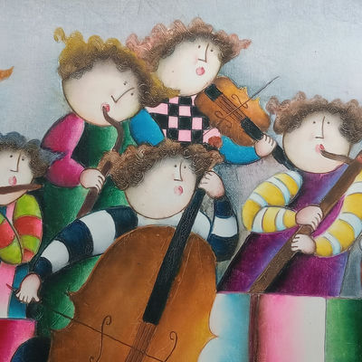 Joyce Roybal  Framed Painting - Image 1 of 11