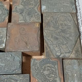Antique Metal & Wood Letterpress Blocks - thumbnail 14 of 17