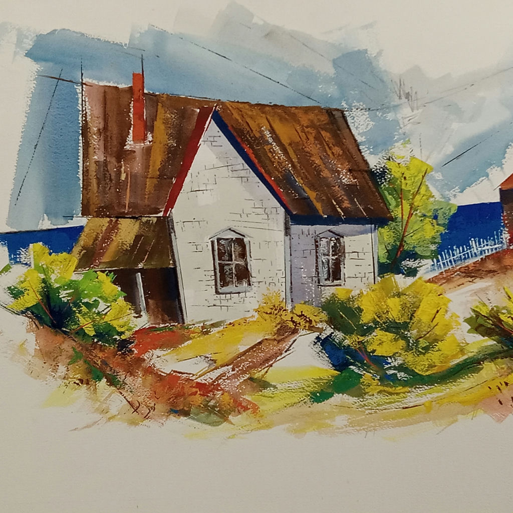 Philip Hicken Signed Beach Art - image 1 of 13