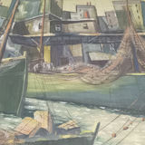Philip Hicken Framed Acrylic on Paper - thumbnail 6 of 7