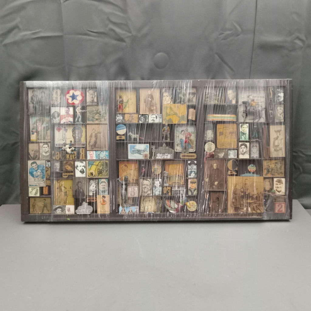 Antique Printer Tray Collage - image 1 of 14