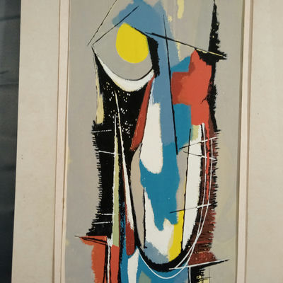 Philip Hicken Abstract Signed Serigraphs - Image 1 of 9