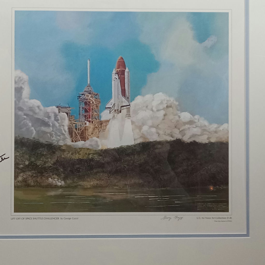 George Guzzi Print / Astronaut Autographs - image 2 of 8