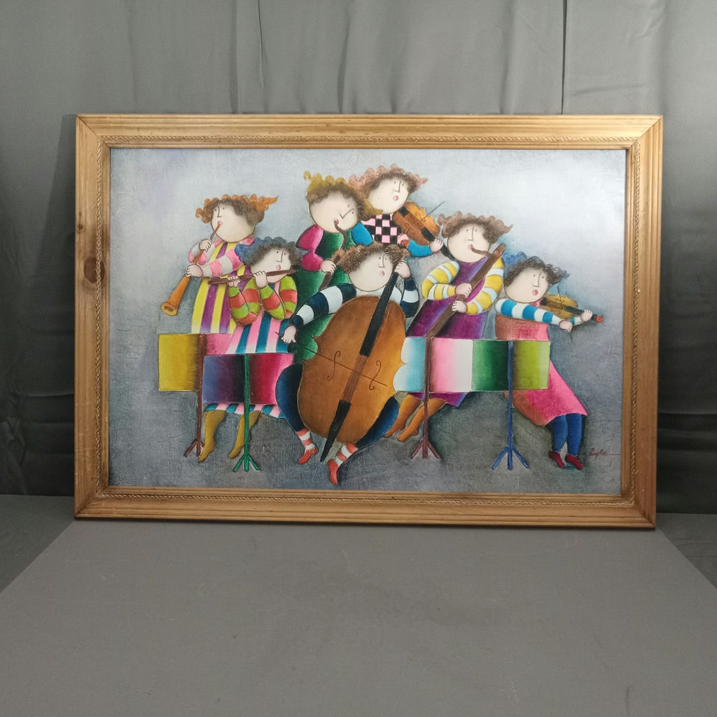 Joyce Roybal  Framed Painting - image 2 of 11