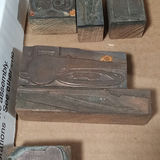 Antique Metal & Wood Letterpress Blocks - thumbnail 3 of 17