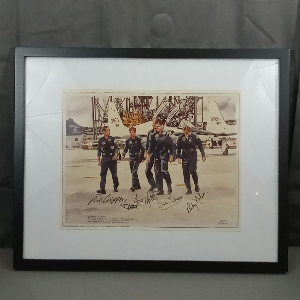 George Guzzi / Astronaut Signed Photo of Art - image 2 of 10