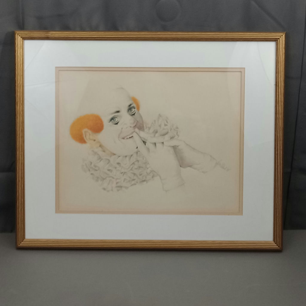 Ben Black Framed Clown Art - image 13 of 15