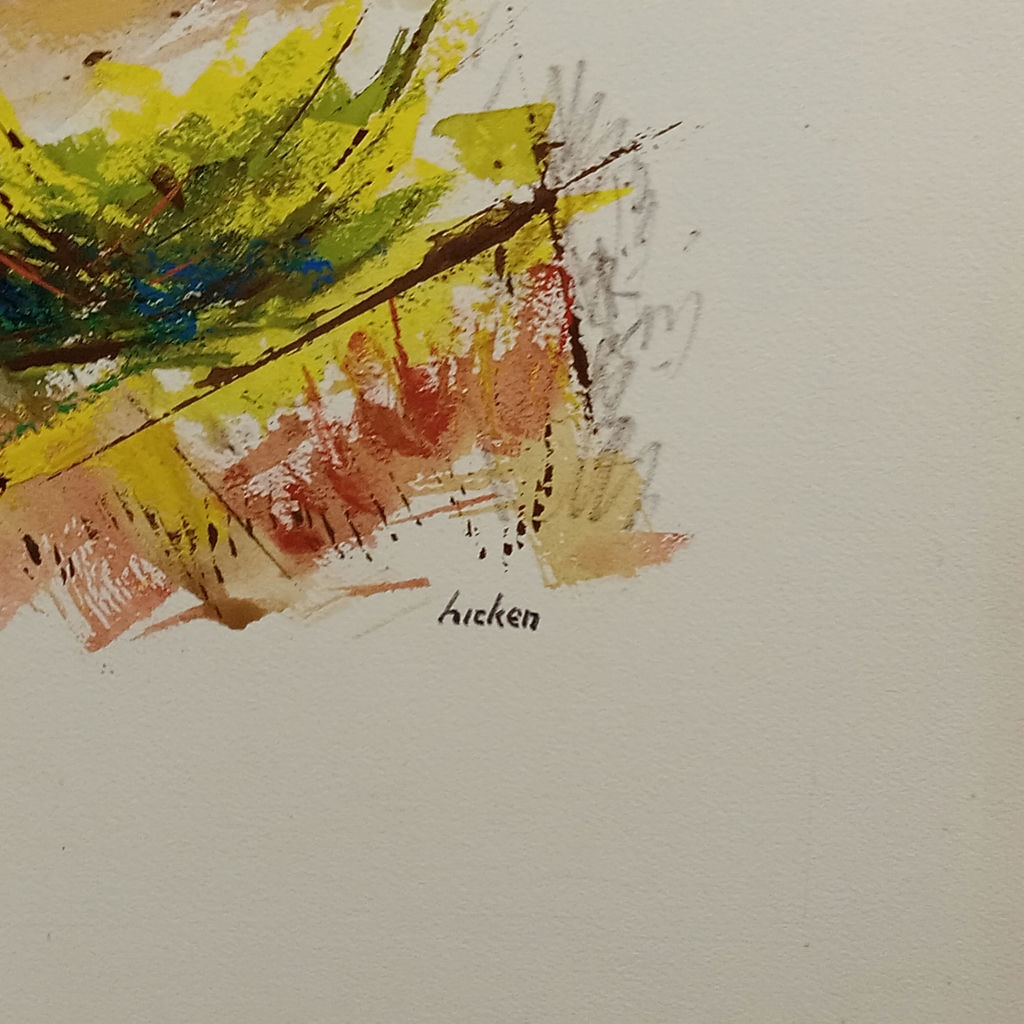 Philip Hicken Signed Beach Art - image 4 of 13