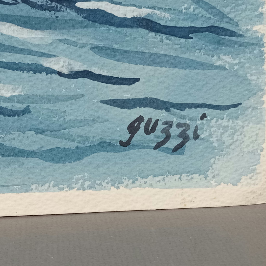 George Guzzi Watercolors - 2 If By Sea - image 4 of 9