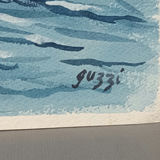 George Guzzi Watercolors - 2 If By Sea - thumbnail 4 of 9