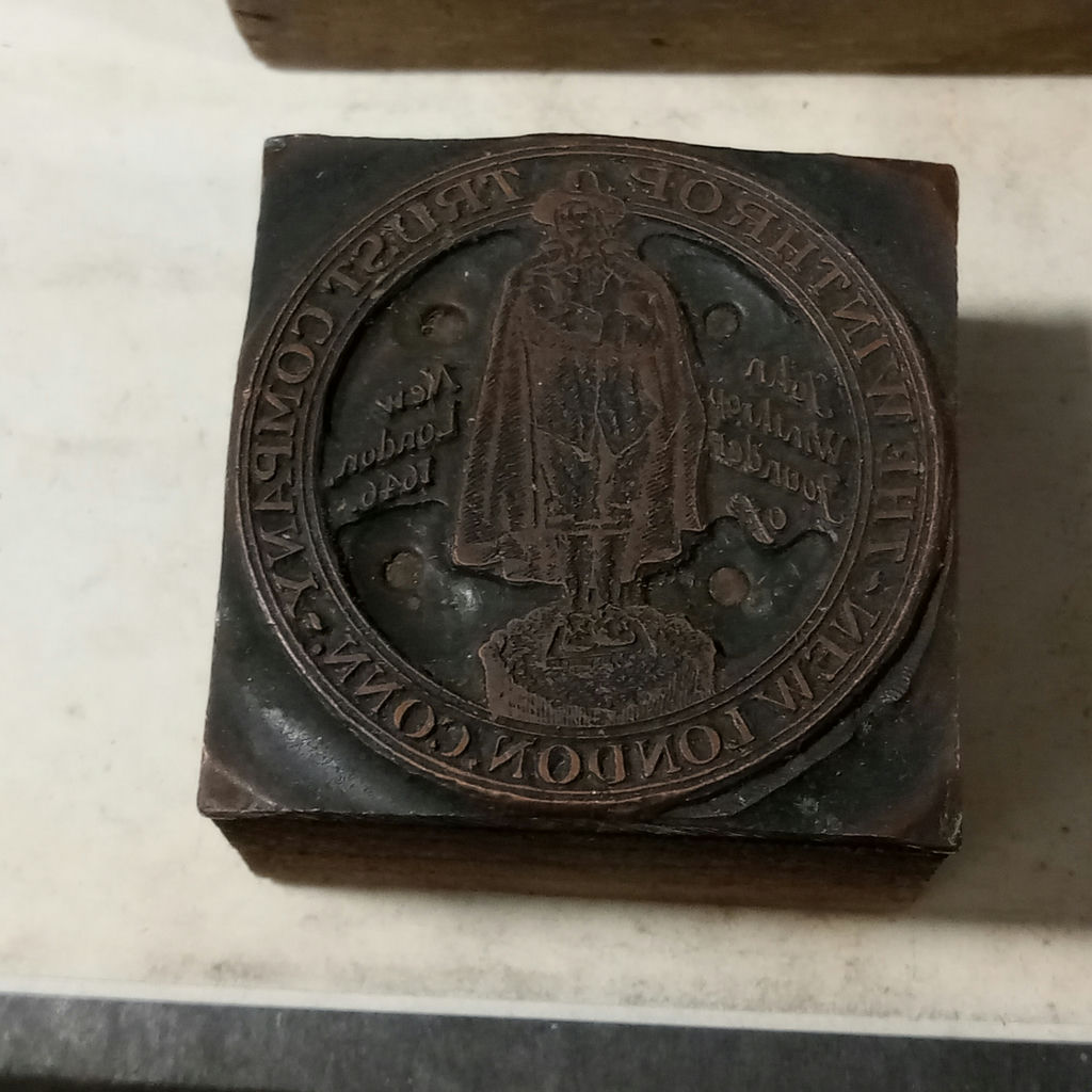 Antique Metal & Wood Letterpress Blocks - image 13 of 13