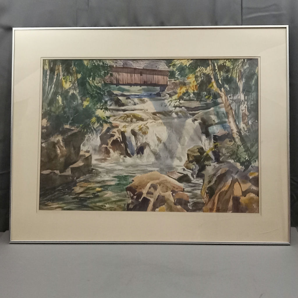 MacIvor Reddie Framed Watercolor - image 2 of 9
