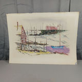 Philip Hicken Signed Beach Art - thumbnail 5 of 13