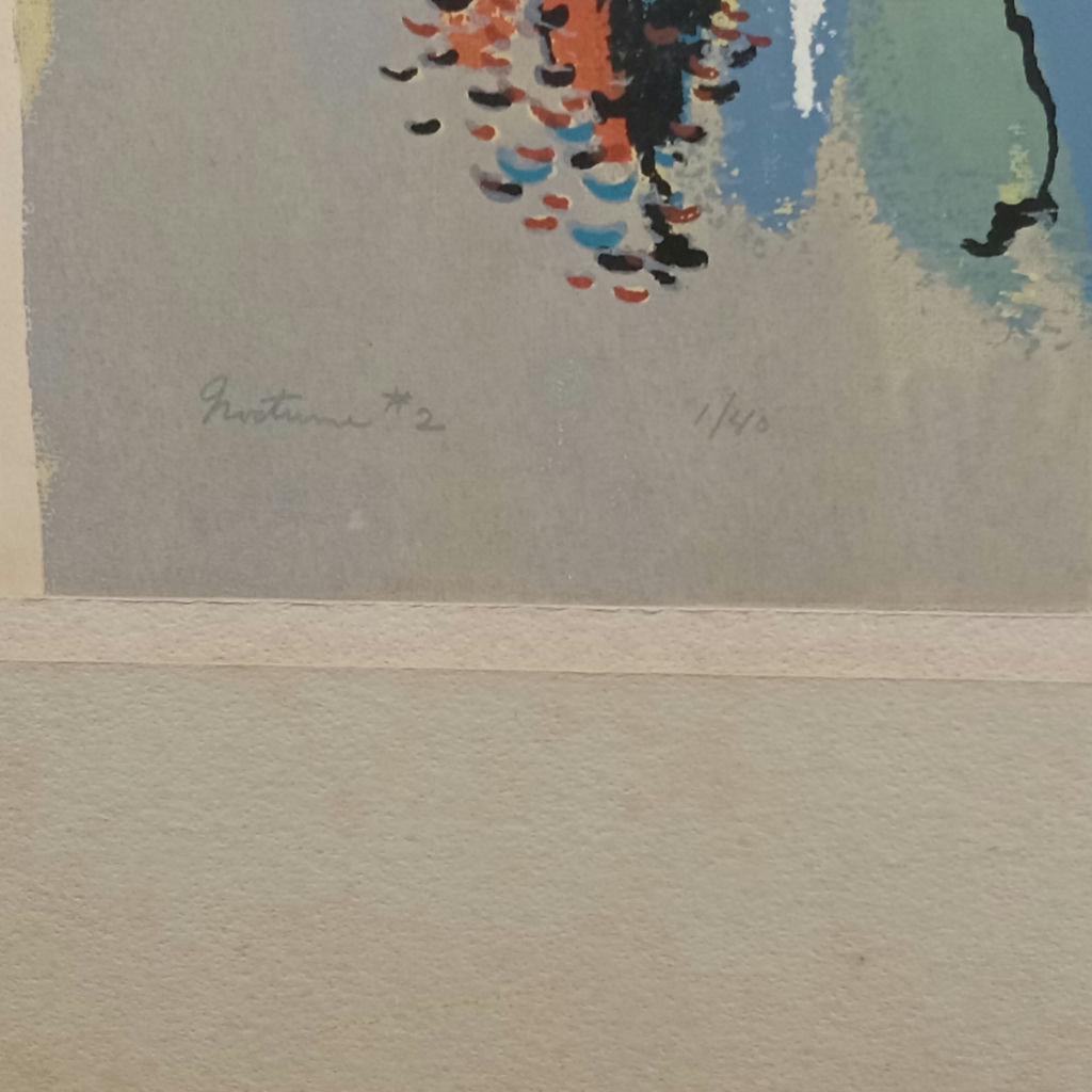 Philip Hicken Abstract Signed Serigraphs - image 4 of 9