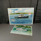 George Guzzi Watercolors - 2 If By Sea - thumbnail 2 of 9