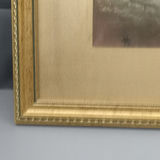 Antique Framed Pastel Landscape - thumbnail 5 of 7