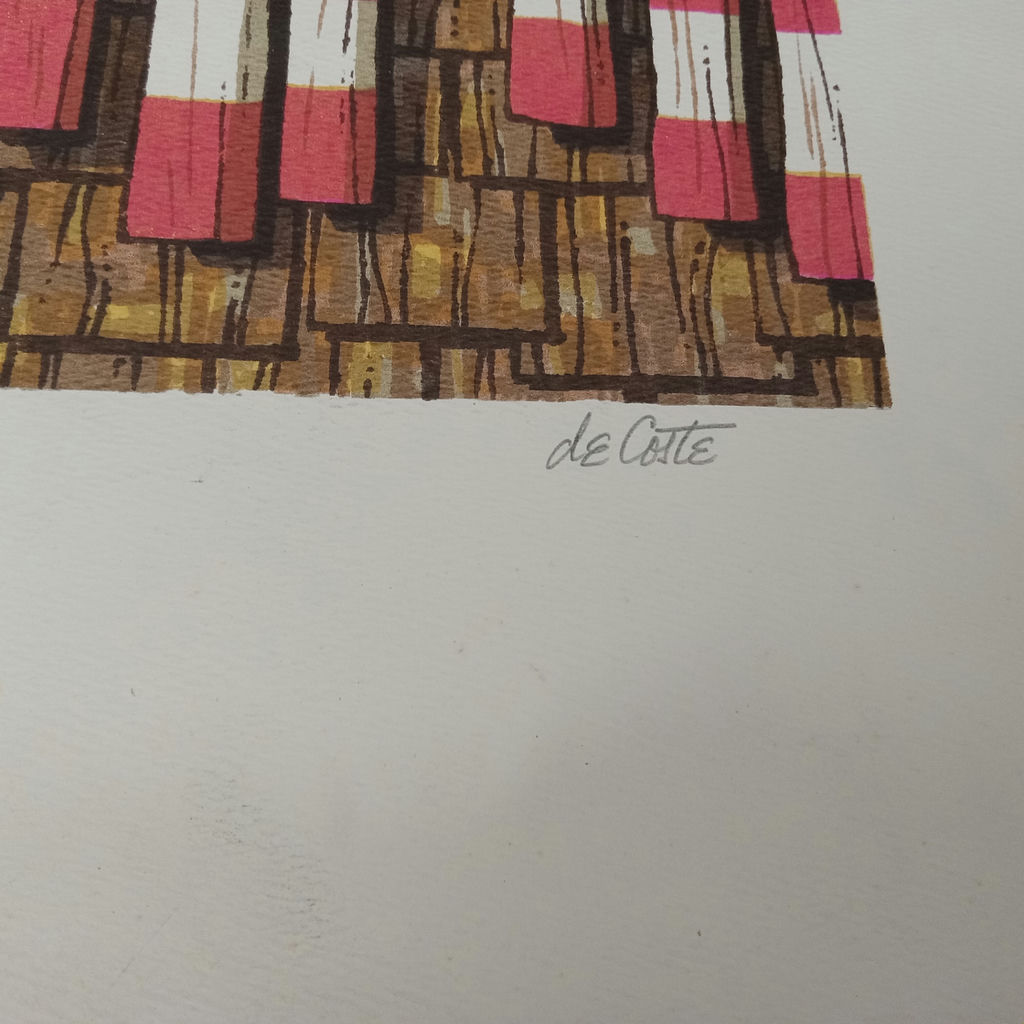 deCoste Signed Serigraph - image 6 of 6