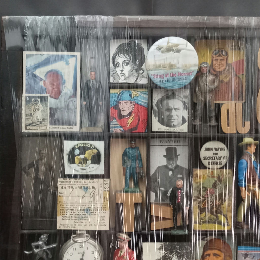 Antique Printer Tray Collage - image 2 of 13