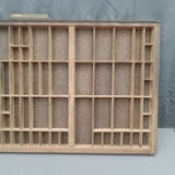 Antique Printer's Letterpress Tray - thumbnail 3 of 7