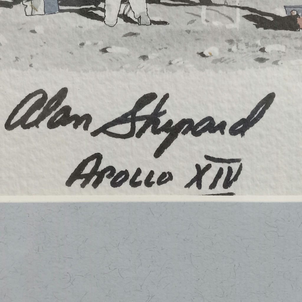 George Guzzi Framed Illustration / Astronaut Autographs - image 8 of 10