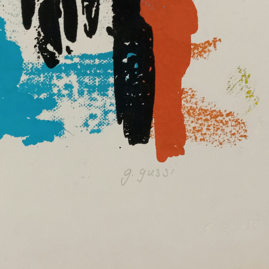 George Guzzi Abstract Signed Serigraphs - image 5 of 13