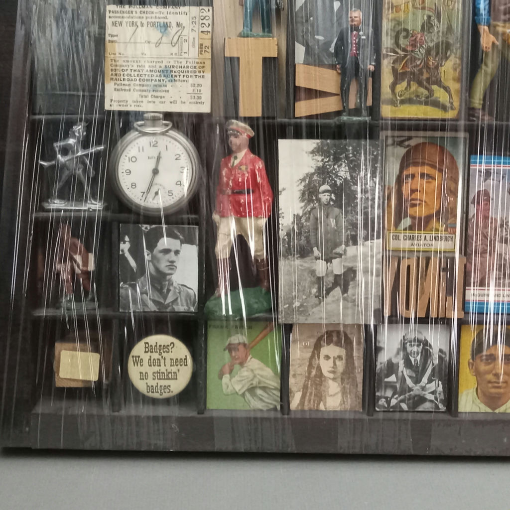 Antique Printer Tray Collage - image 3 of 13