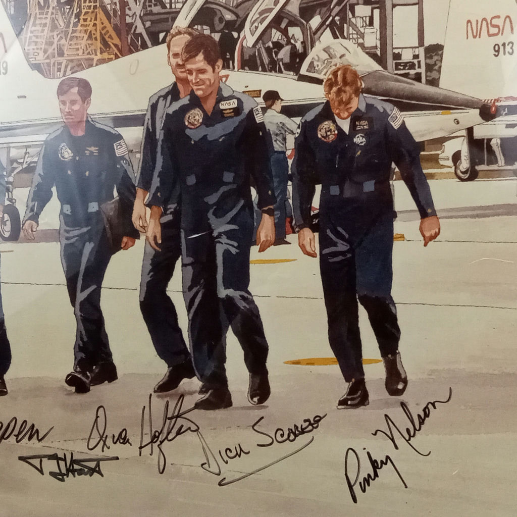 George Guzzi / Astronaut Signed Photo of Art - image 5 of 10