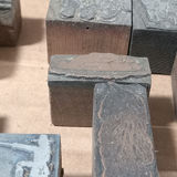 Antique Metal & Wood Letterpress Blocks - thumbnail 17 of 17