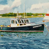 George Guzzi Watercolors - 2 If By Sea - thumbnail 1 of 9