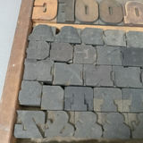 Antique Hamilton Printer's Letterpress Tray & Type - thumbnail 3 of 9