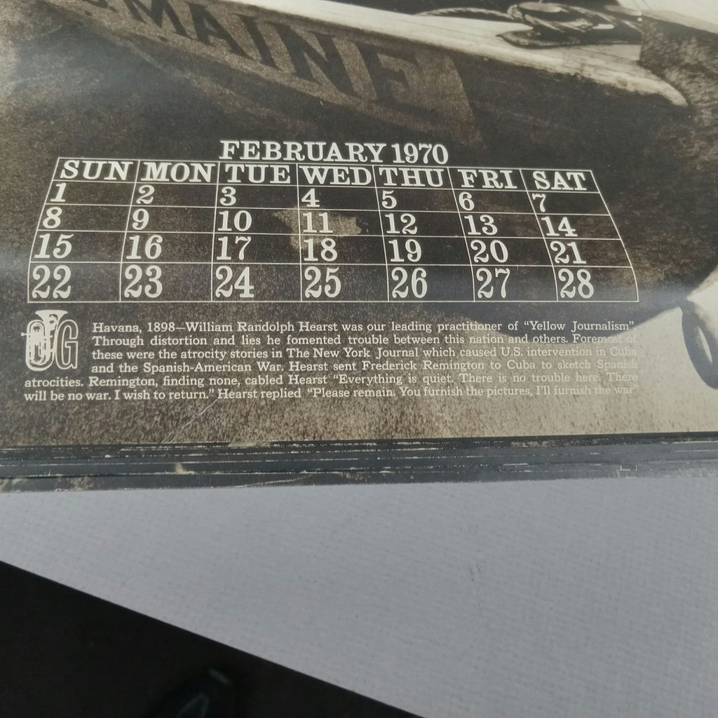 Vintage Horn / Griner Calendars - image 21 of 22