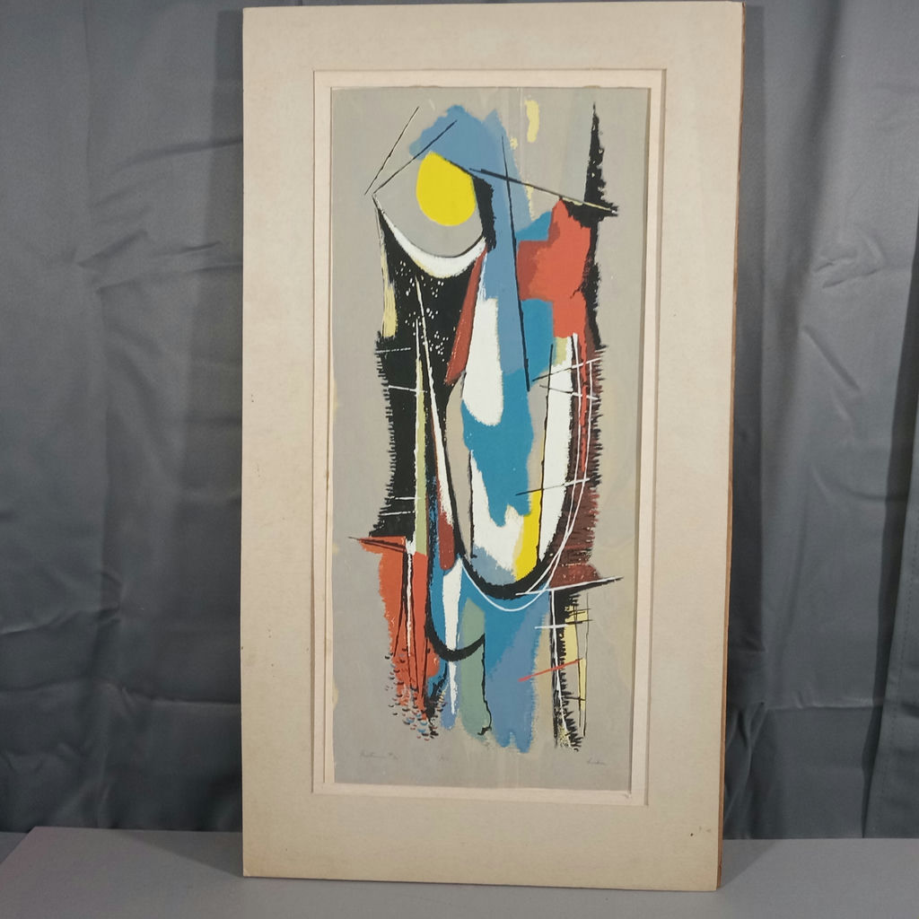 Philip Hicken Abstract Signed Serigraphs - image 3 of 9