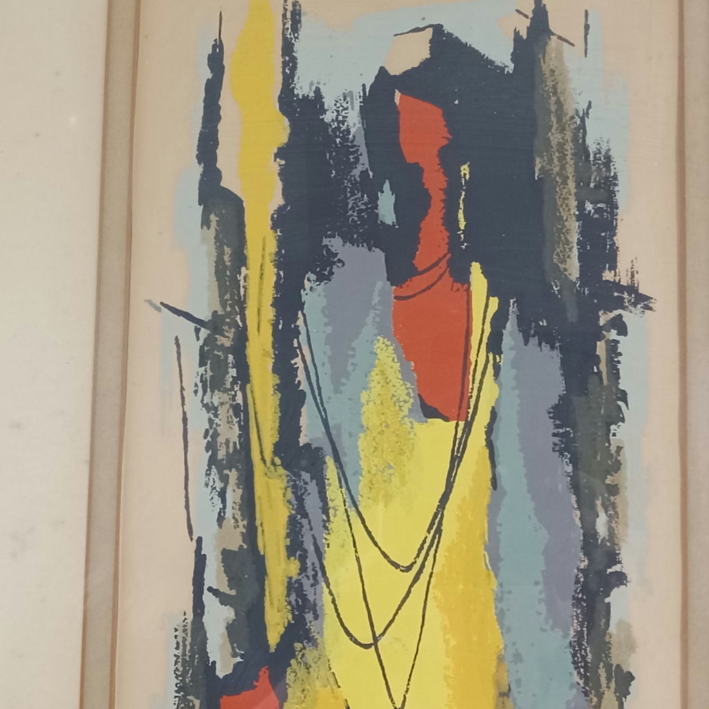 Philip Hicken "Fisherman" Signed Serigraph - image 1 of 9