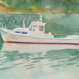George Guzzi Watercolors - 2 If By Sea - thumbnail 7 of 9