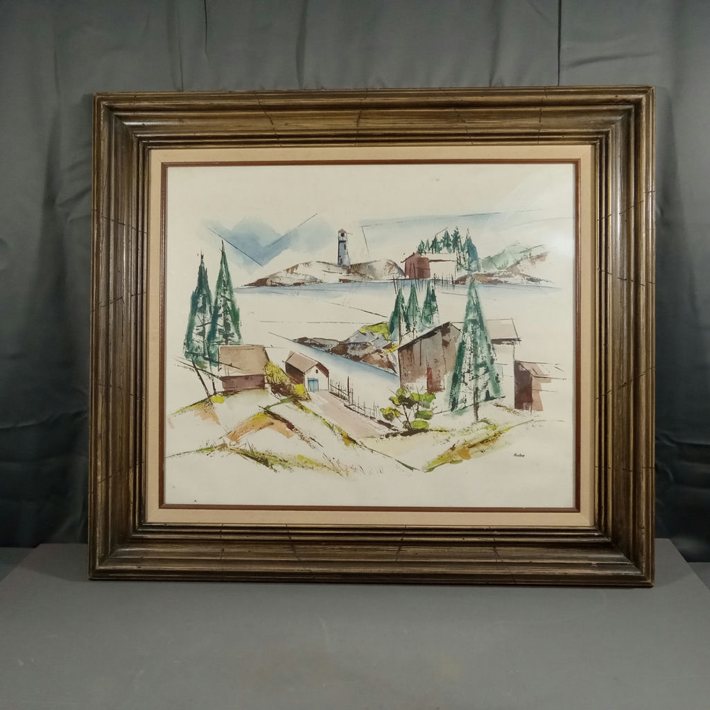 Philip Hicken Framed "Maine Watch" - image 2 of 7