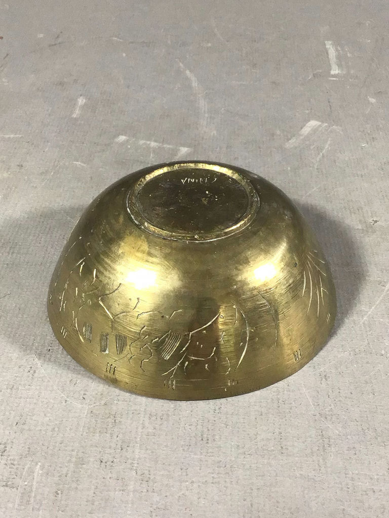Small Brass Bowls and Coasters - image 5 of 20