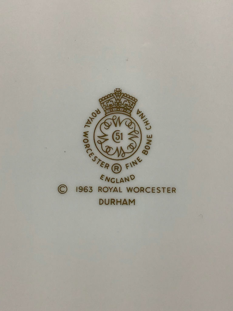 Royal Worcester Durham Pattern Dinnerware / Set 8+ - image 5 of 15