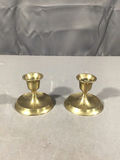 Vintage Brass Candle Holders - thumbnail 2 of 10