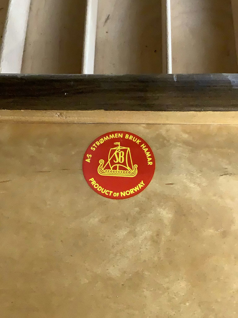 Strommen Bruk Hamar Sewing Box - image 9 of 18