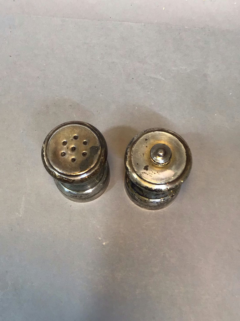 Sterling Salt & Pepper Shakers - image 11 of 15