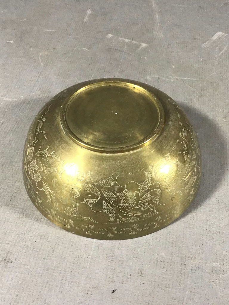 Small Brass Bowls and Coasters - image 15 of 20