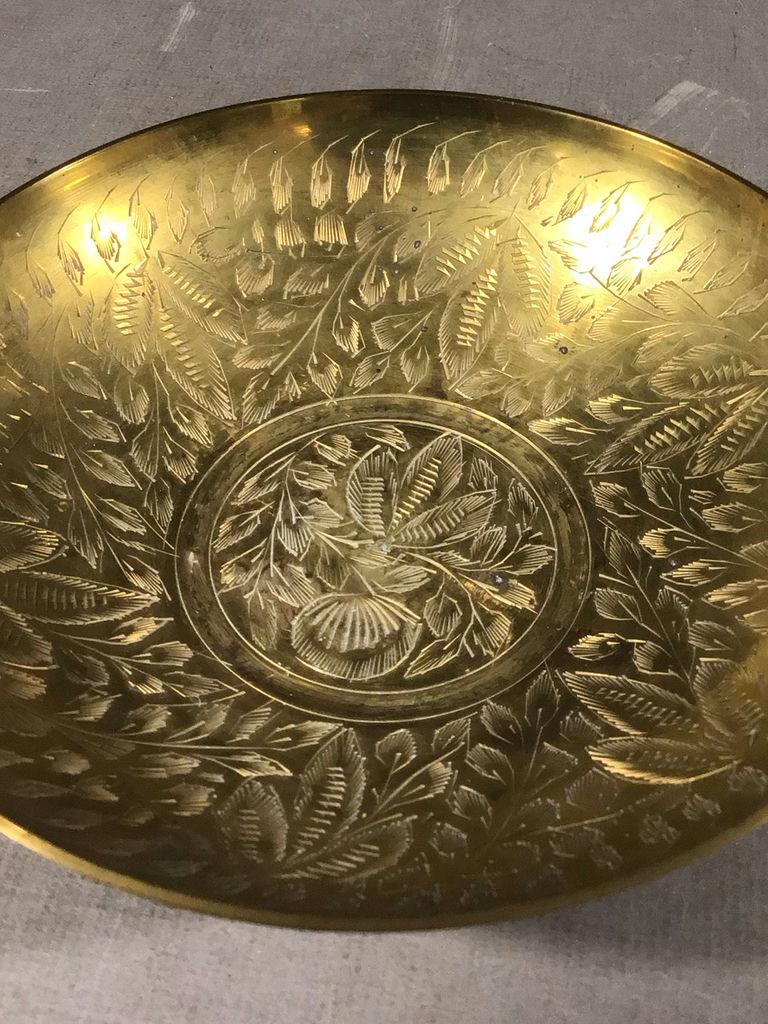 Small Brass Bowls and Coasters - image 19 of 20
