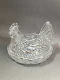 Vintage Glass Chicken Baskets - thumbnail 4 of 10
