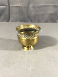 Small Brass Planters/Bowls - thumbnail 7 of 16
