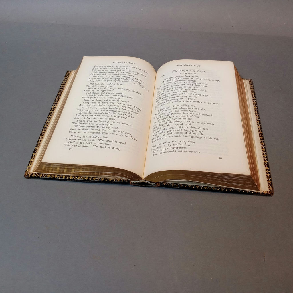 Antique English Poetry & Prose / Brass Bookends - image 8 of 24