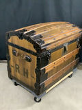 Antique Dome-Top Steamer Trunk - thumbnail 7 of 10